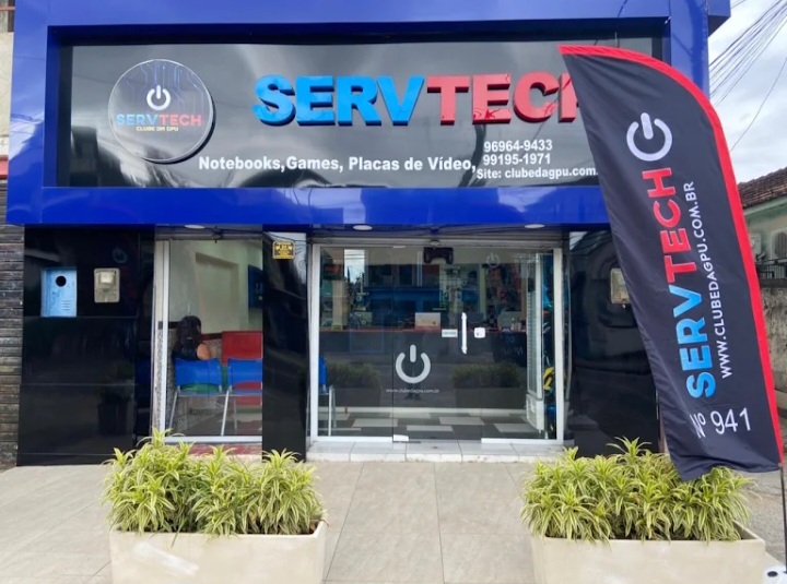 Fachada ServTech Clube da GPU